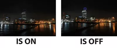 Demonstration of Image Stabilization On vs Off