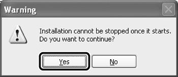 Installation Procedure for USB Connection Windows