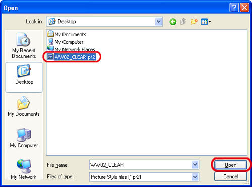 How to apply a Picture Style File to an Image Using Digital Photo ...