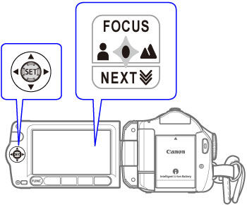 Using manual focus with the VIXIA HF10 and HF100
