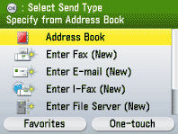 Using the Address Book