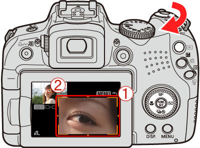 Using Focus Check with the PowerShot SX10 IS.