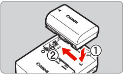 CANON 5D mark2 （ボディ、バッテリー２つ、充電器、説明書） How to recharge the EOS 5D Mark II battery.