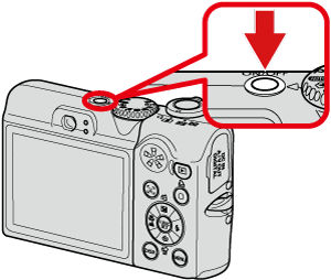 Setting ISO speed with the PowerShot A1100 IS.