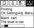 Replacing the Maintenance Cartridge