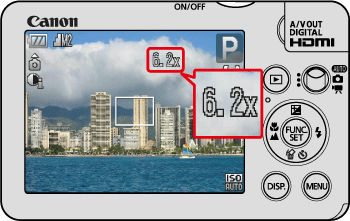 Using Digital Zoom and zooming in on subjects without