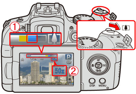 Using Digital Zoom and zooming in on subjects without deteriorating ...