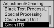 Cleaning the Machine.