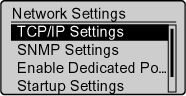 Setting the IP Address.