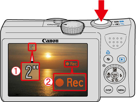 Shooting Movies, and Playing Back Movies using the PowerShot