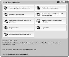 Install the software for USB connection (MX350)