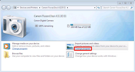 Uploading images to the camera using ZoomBrowser EX version 6.5.