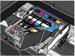 Verify Inks Tanks are in the Correct Positions