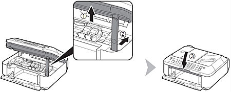 Locate the serial number MX360