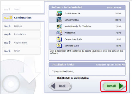 Installing the Software Applications (Windows)