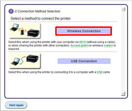 Changing from USB to wireless LAN connection (Windows) - MG4120