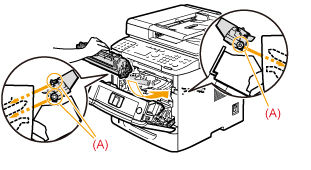 Insert a toner cartridge (MF5900 Series/D1300 Series)