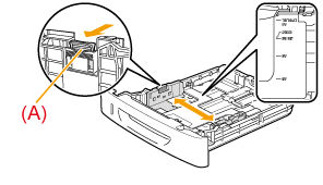 Loading Paper into the Drawer (MF5900 Series/D1300 Series)