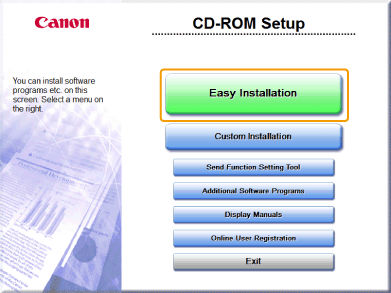 Installing Driver/Software (Network Connection) (MF5900 Series)