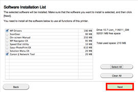How to perform the setup using USB connection MX432