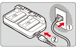 How do I recharge the battery? (EOS-1D X)