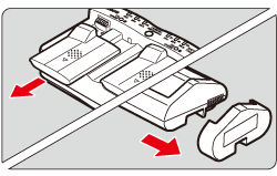How do I recharge the battery? (EOS-1D X)