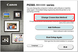 How to change the connection method from USB to wireless (Windows ...