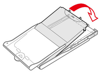Load Paper in a SELPHY CP900 Cassette