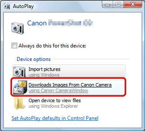 Sending images to a computer (Wi-Fi function)