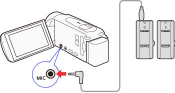 Using an External Microphone