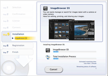 ImageBrowser EX Does not Operate Correctly / Uninstalling and ...