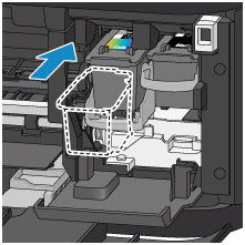 Image shows cartridge installed