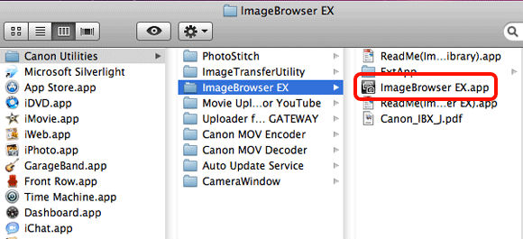 ImageBrowser EX Does not Operate Correctly / Uninstalling and ...