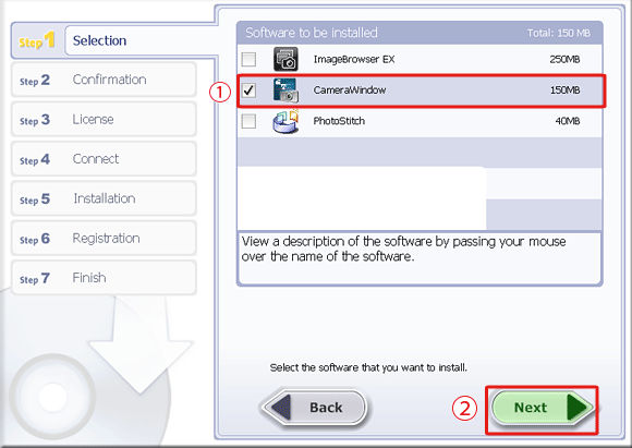 CameraWindow does not run (Windows 8)