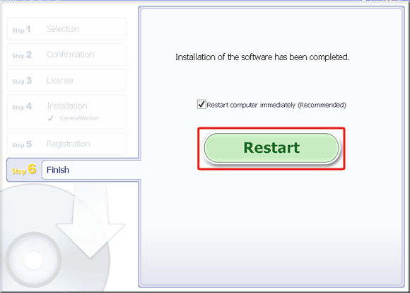 CameraWindow does not run (Windows 8)