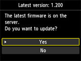 The printer gives the message to update the firmware / How to update ...