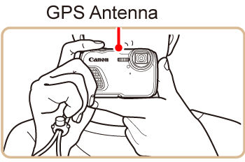 GPS Satellite Signals cannot be Received (PowerShot D30)