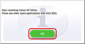 Installing and Uninstalling Canon XF Utility (Macintosh)