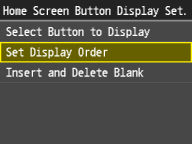 Customizing the Home Screen Buttons