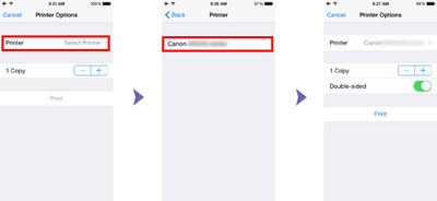 Using AirPrint