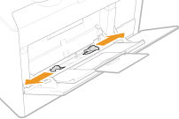 Loading Paper in the Manual Feed Slot - MF624Cw