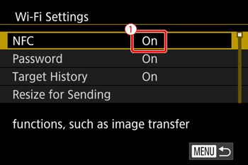 Sending images from a camera to an Android smartphone via an NFC ...