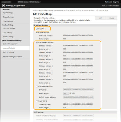 Setting IP Addresses - D570