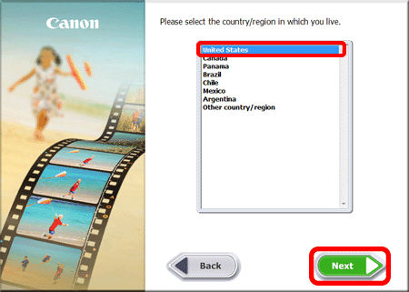 Installing the CameraWindow software to send MP4 movies and photos