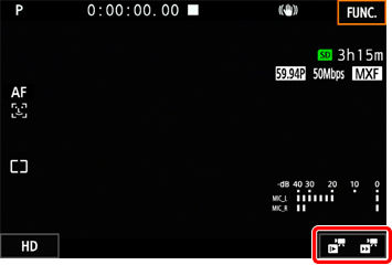 Making Settings for Slow & Fast Motion Recording (XC15)