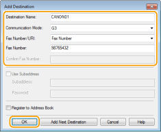 Sending Faxes from Your Computer (PC Fax) - imageCLAS MF247dw and MF249dw