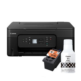 Multifunciónal  G3180 + Kit Cabezal de tinta negra BH-10 + Tinta GI-11