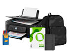 KIT G3180 + Papel bond carta + Boligrafo + Agenda diaria + Backpack 15