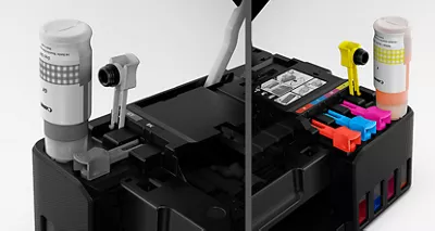 Easy to Fill with Ink Bottles