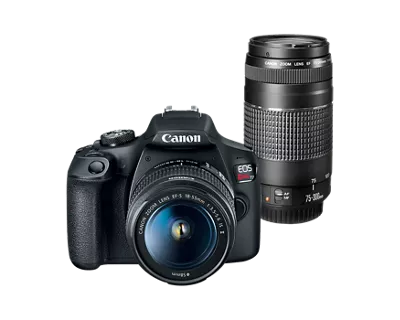 Refurbished EOS Rebel T7 EF-S18–55 II EF75-300 KIT